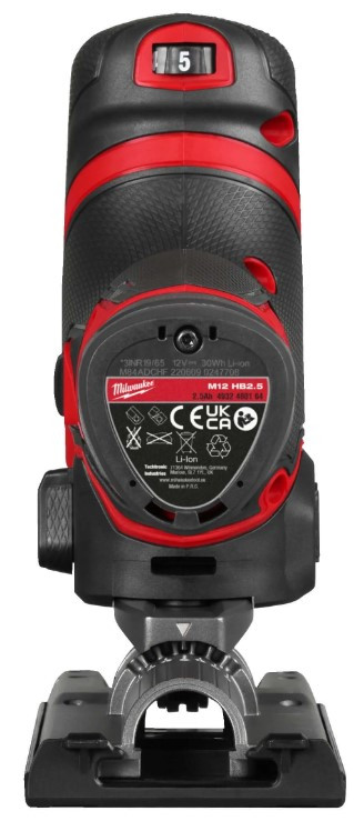 Лобзик Milwaukee M12 FJS-422X Fuel 4933493348 (с 2-мя АКБ, кейс)