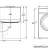 Стиральная машина Maunfeld MFWM127IWHD