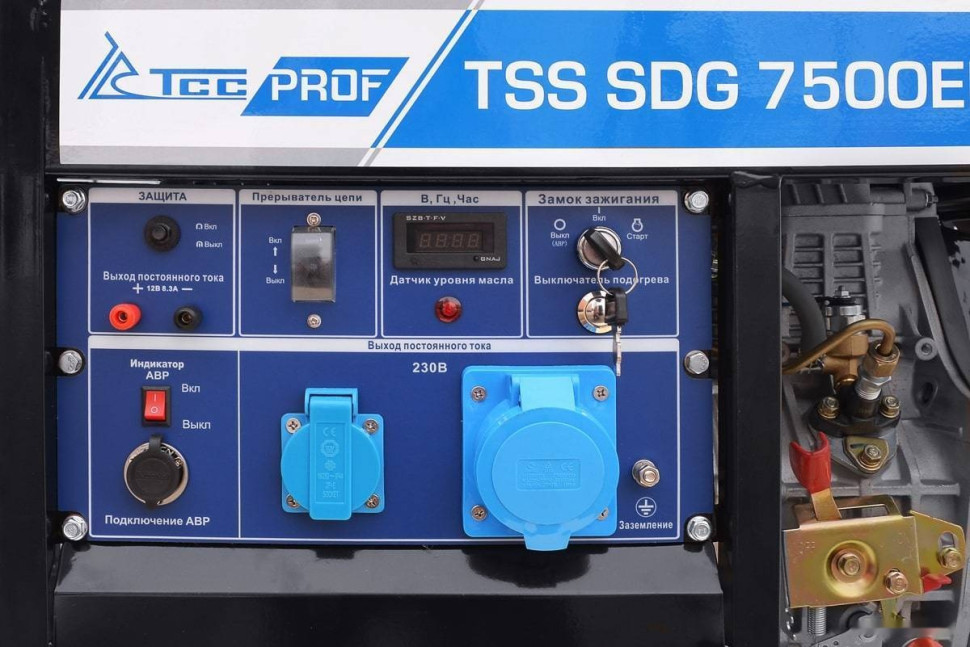 Генератор ТСС SDG 7500EHA