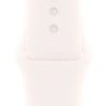 Умные часы Apple Watch Series 10 42 мм (алюминиевый корпус, розовое золото/легкие румяна, спортивный силиконовый ремешок S/M)