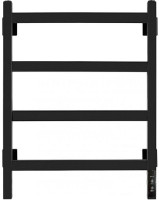 Полотенцесушитель Granula Квадро 40x60 (терморегулятор, черный матовый)