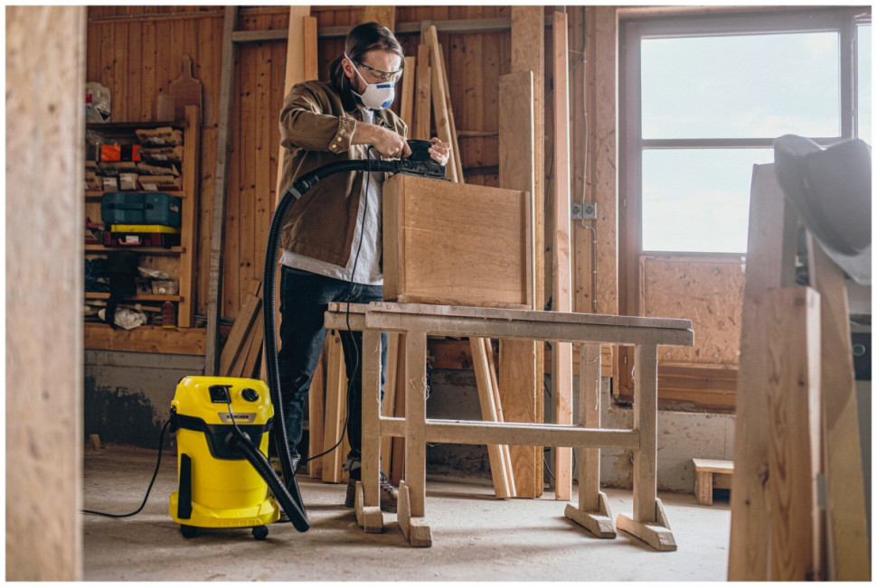 Промышленный пылесос Karcher WD 3 P S V-17/4/20 1.628-190.0