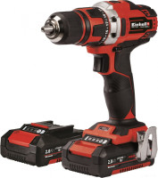 Дрель-шуруповерт Einhell TE-CD 18/40 Li 4513910 (с 2-мя АКБ, кейс)