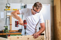 Дрель-шуруповерт Einhell TE-CD 18/40 Li 4513910 (с 2-мя АКБ, кейс)