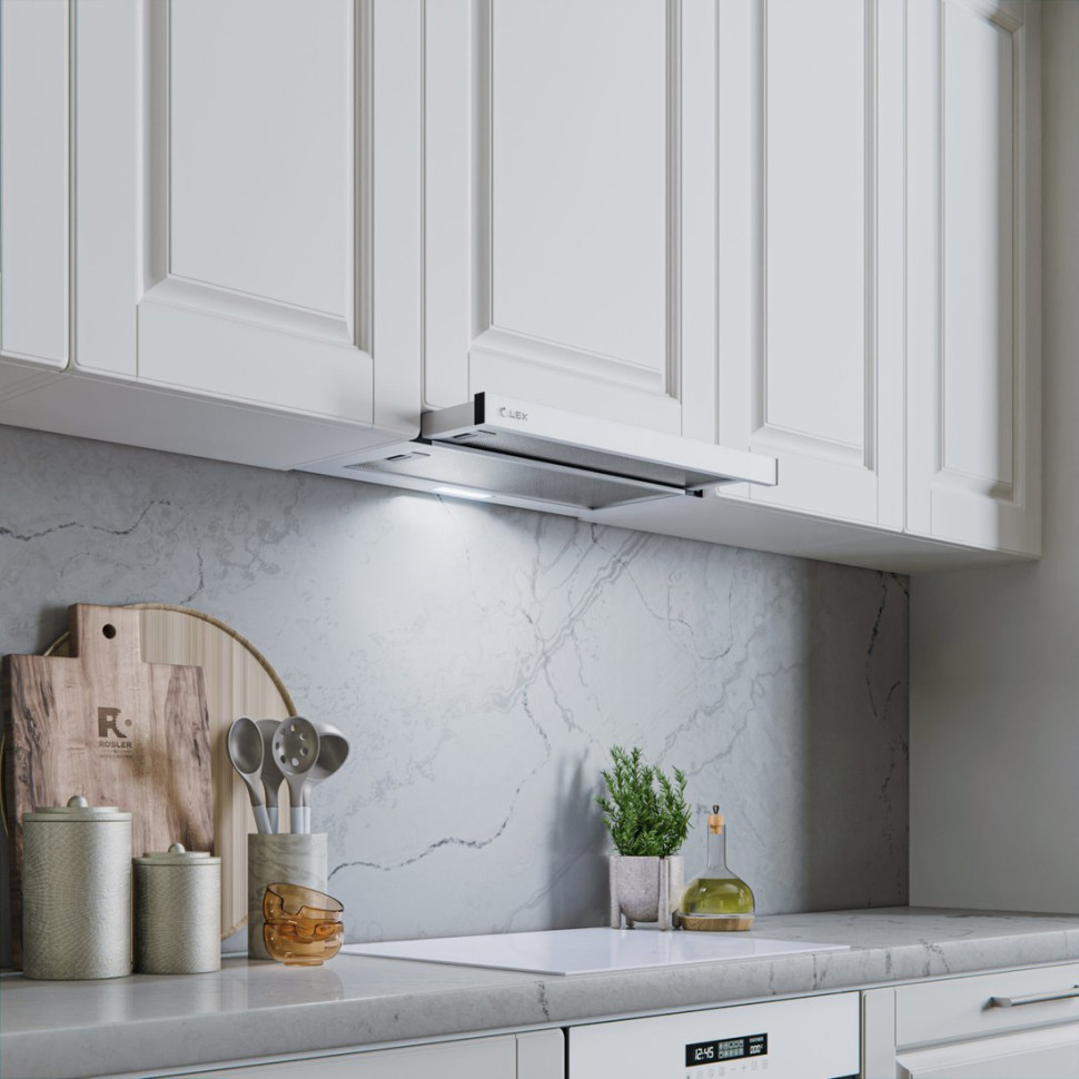 Вытяжка LEX Hide G 600 (белый)