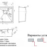 Кухонная мойка Zorg Steel Hammer SH X 4444 ALTA