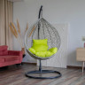 Подвесное кресло LoftyHome Noni 1147 (grey spots/green)