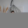 Подвесное кресло LoftyHome Noni 1147 (grey spots/green)