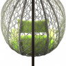 Подвесное кресло LoftyHome Noni 1147 (grey spots/green)