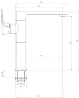 Смеситель Deante Gardenia BEG 063M (хром)