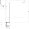 Смеситель Deante Gardenia BEG 063M (хром)