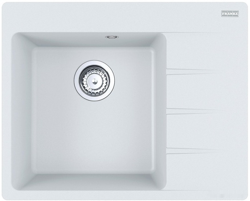 Кухонная мойка Franke Centro CNG 611/211-62 TL (белый, левая)