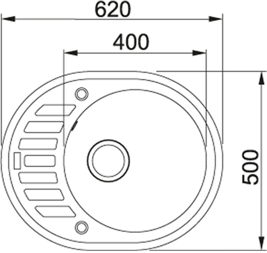 Кухонная мойка Franke ROG 611C (Onyx)