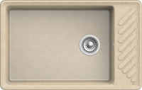 Кухонная мойка GranFest QUARZ GF-ZL51 (бежевый)