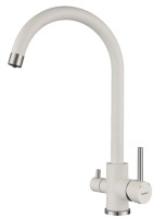 Смеситель GranFest QUARZ GF-Z5420 белый