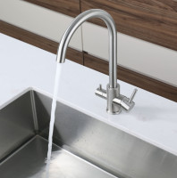 Смеситель GranFest QUARZ GF-Z5420 белый