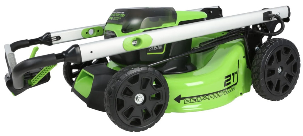 Аккумуляторная газонокосилка Greenworks GD60LM51SP (2514307)