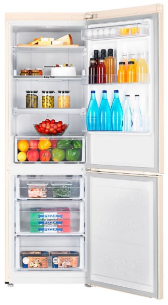Холодильник с нижней морозильной камерой Samsung RB33A32N0EL/WT