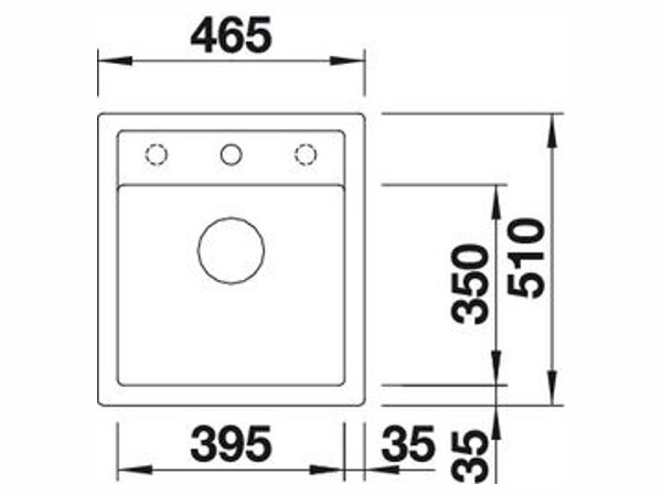 Кухонная мойка Blanco DALAGO 45 жасмин 517161