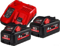 Аккумулятор для инструмента Milwaukee M18 HNRG-552 (18В/5.5 Ah + 12-18В)
