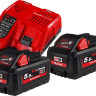 Аккумулятор для инструмента Milwaukee M18 HNRG-552 (18В/5.5 Ah + 12-18В)