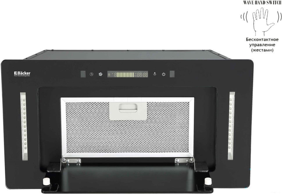 Вытяжка Backer BH54MC-18F12K-Black