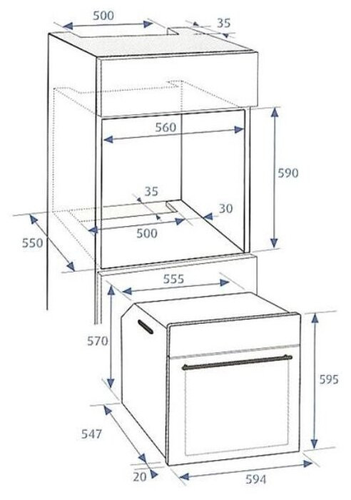 Духовой шкаф Beko BIC22302X