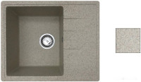 Кухонная мойка БелЭворс Mila (темно-бежевый)