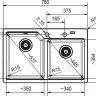 Кухонная мойка Franke Urban UBG 620-78 (сахара)