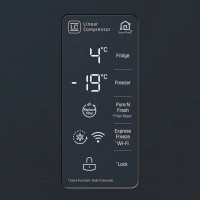 Холодильник LG GC-Q22 FTBKL