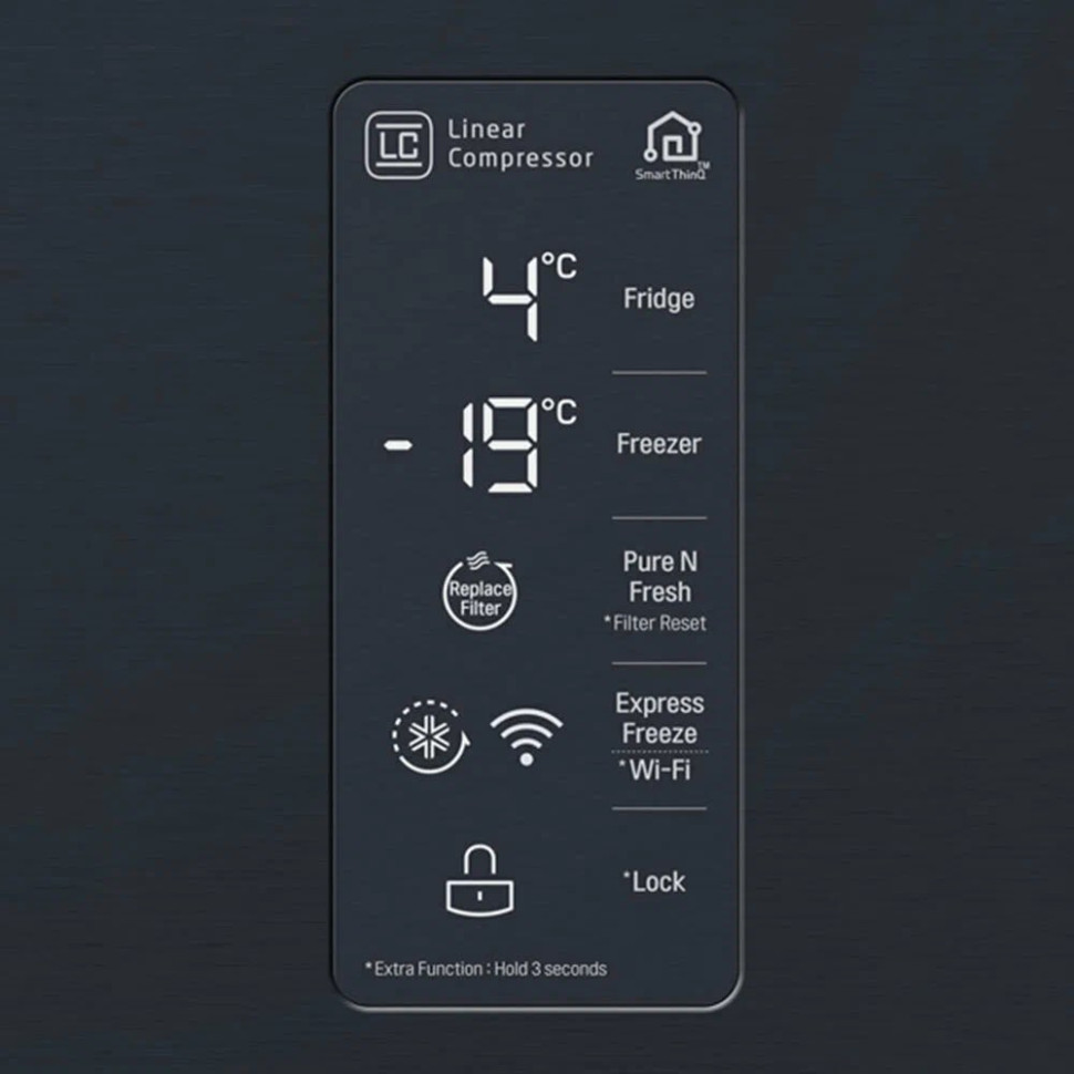 Холодильник LG GC-Q22 FTBKL