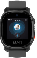 Детские умные часы Elari KidPhone 4G Lite (черный)