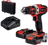 Дрель-шуруповерт Einhell TE-CD 18/40-1 Li 4513939 (с 2-мя АКБ, кейс)