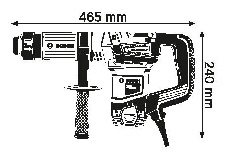 Электрический отбойный молоток Bosch GSH 501 Professional