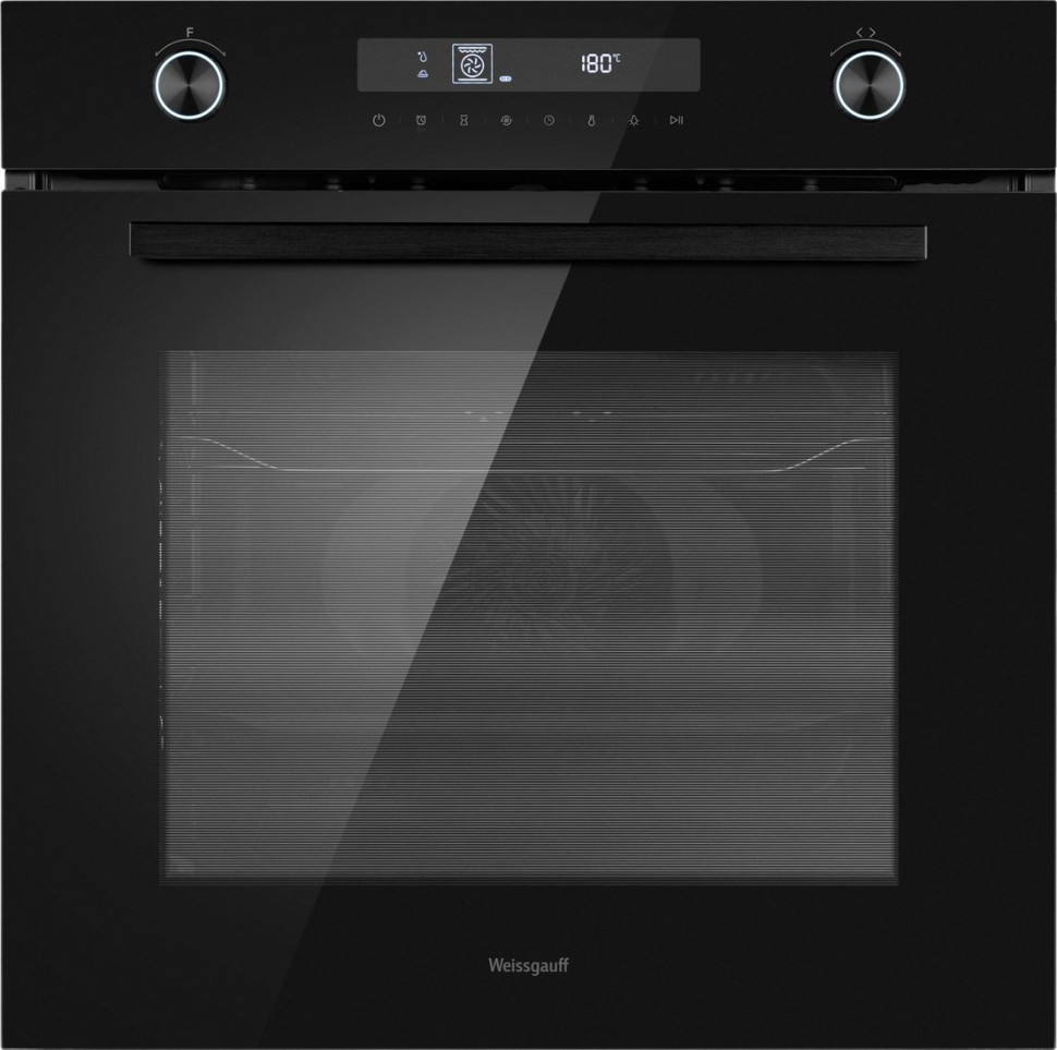 Духовой шкаф Weissgauff EOM 741 PDB Black Edition