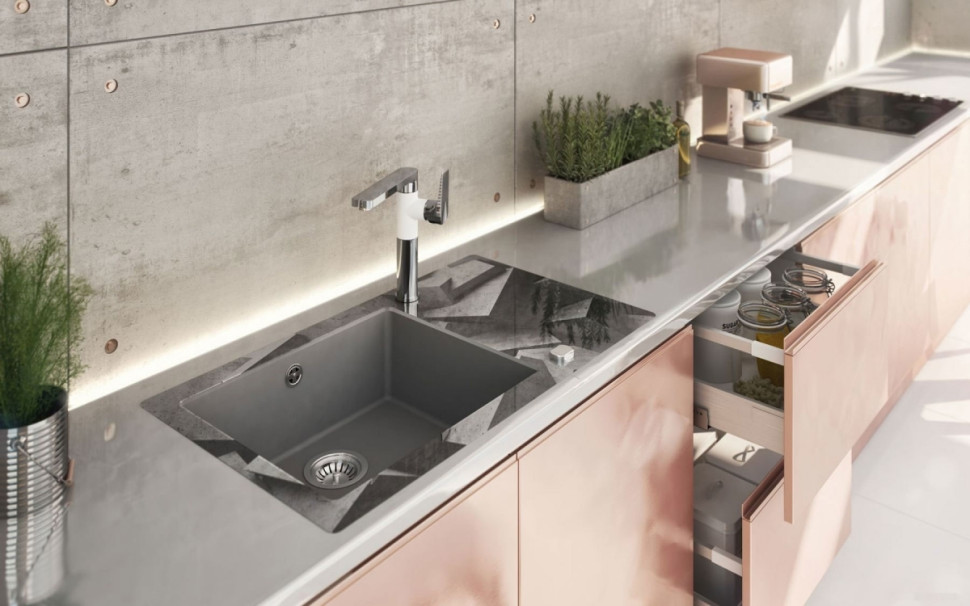 Смеситель Deante Gardenia BEG W630 (хром/белый)