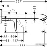 Смеситель Hansgrohe Metris 31086000