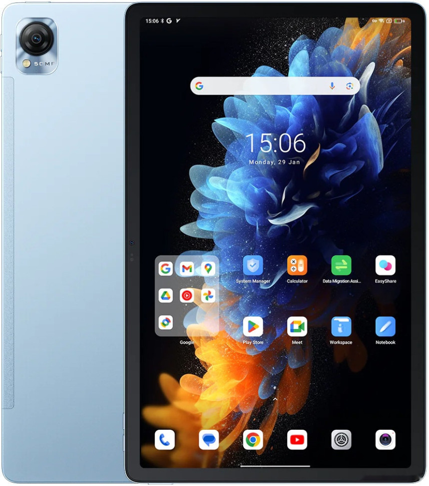 Планшет Blackview Mega 1 12GB/256GB (голубой)