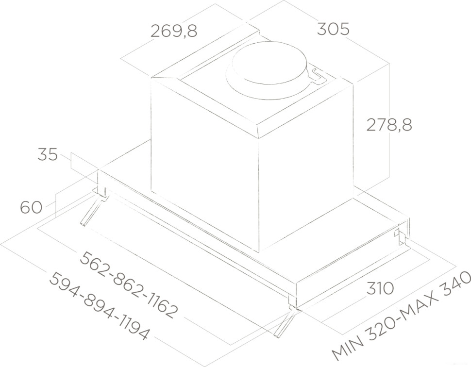 Вытяжка Elica Box In Plus IXGL/A/60 PRF0097795A