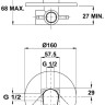 Смеситель Teka Alcudia 462416200