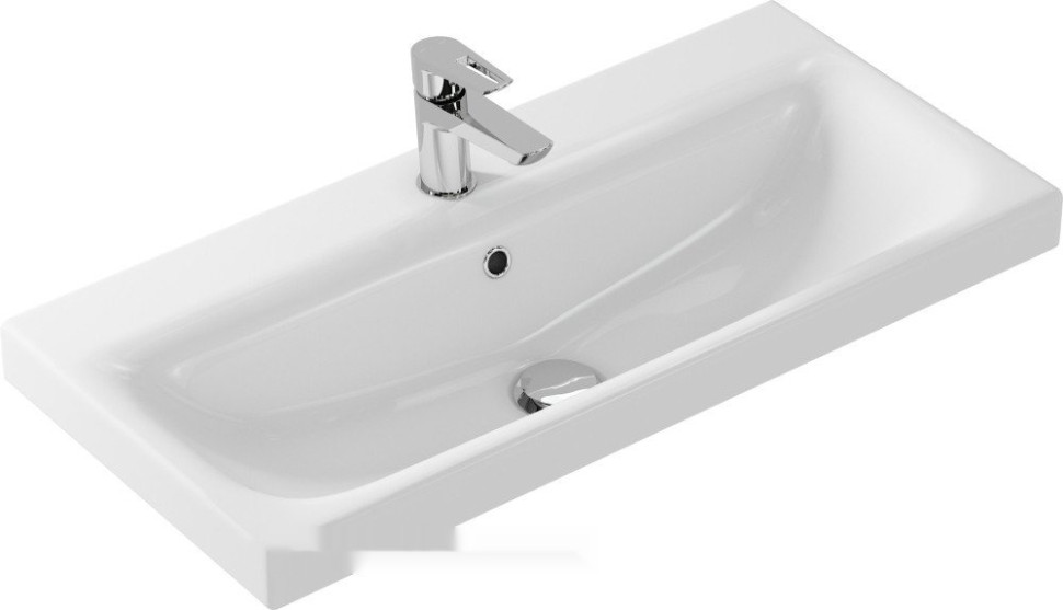 Умывальник Cersanit Moduo 80 Slim P-UM-MOD80SL/1 + 63063