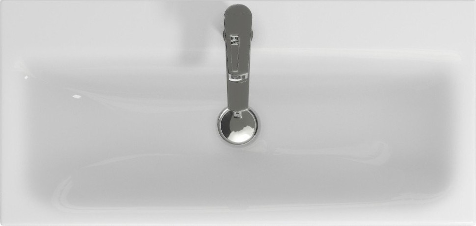 Умывальник Cersanit Moduo 80 Slim P-UM-MOD80SL/1 + 63063