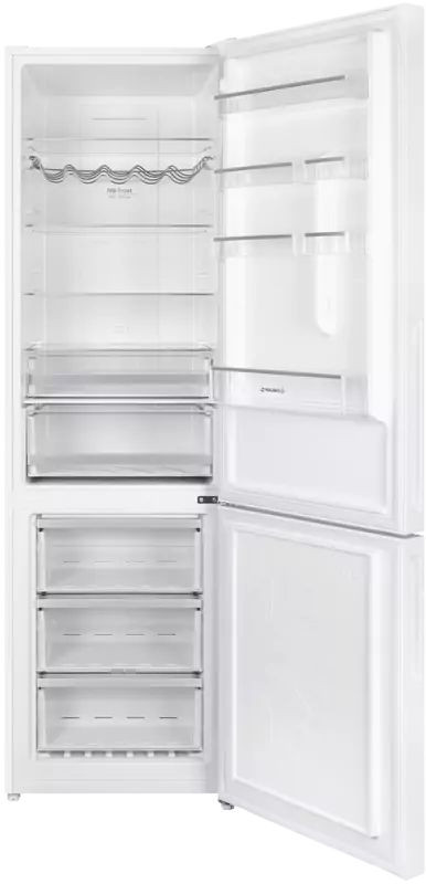 Холодильник с нижней морозильной камерой Maunfeld MFF185NFGN Matt Inverter