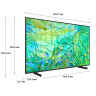 Телевизор Samsung Crystal UHD 4K CU8000 UE55CU8000UXRU