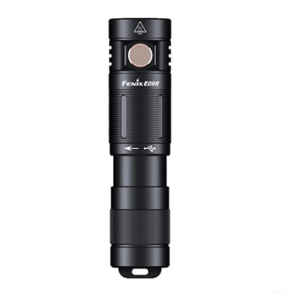 Фонарь Fenix E09R (черный)