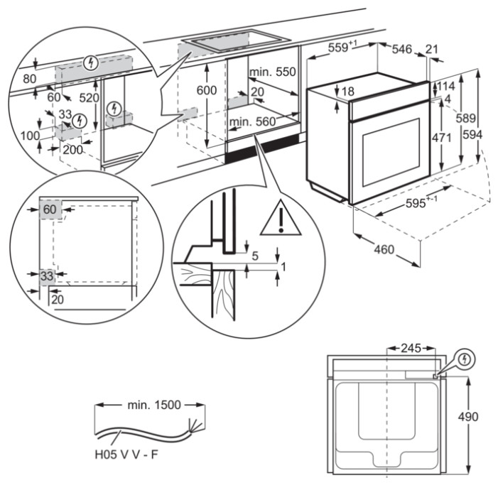 Духовой шкаф Electrolux OKD5C71X