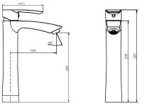 Смеситель Kaiser Aurora 67033