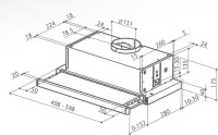 Вытяжка Faber FLEXA AM/X A60