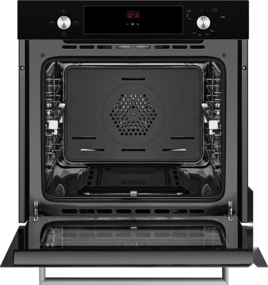 Духовой шкаф Weissgauff WGO 706 D Black Glass