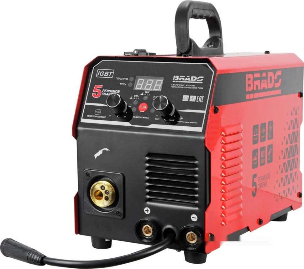 Сварочный инвертор Brado MIG/MMA-250L-10